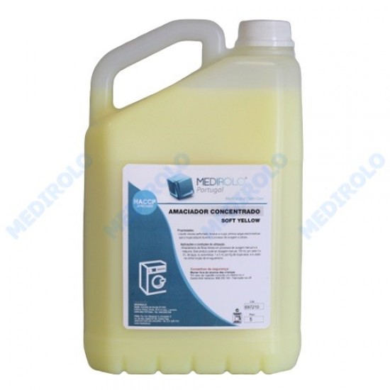 AMACIADOR DE ROUPA SOFT YELLOW MEDIROLO® 5L