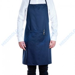 AVENTAL AZUL ALGODÃO 75X90