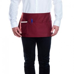 MANDIL BORDEAUX ALGODÃO 65X30