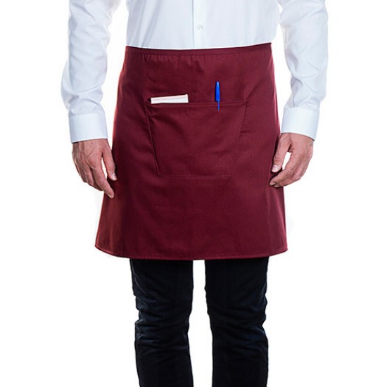 MANDIL BORDEAUX ALGODÃO 75X50