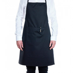 AVENTAL PRETO ALGODÃO 75X90