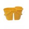 BALDE DUPLO AMARELO C/ ESPREMEDOR 15 L
