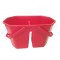BALDE DUPLO VERMELHO C/ ESPREMEDOR 15 L