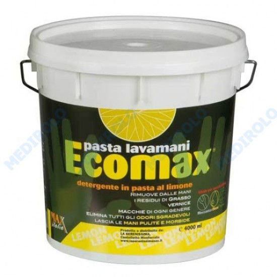 BALDE DE MASSA LAVA MÃOS ECOMAX AROMA LIMÃO