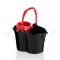BALDE PRETO C/ ESPREMEDOR VERMELHO 15L   