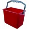 BALDE RETANGULAR VERMELHO 22L