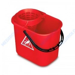 BALDE VERMELHO C/ ESPREMEDOR 12 L BALDE VERMELHO C/ ESPREMEDOR 12 L