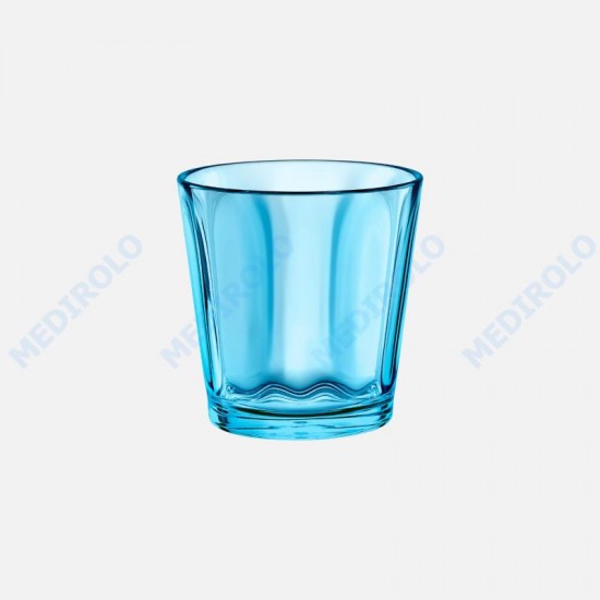 CAIXA C/ 6 COPOS ONDA INTERIOR 300ml AZUL