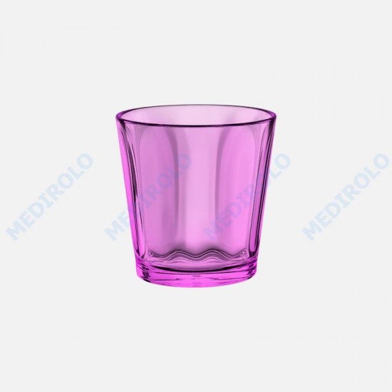 CAIXA C/ 6 COPOS ONDA INTERIOR 300ml ROSA