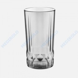 CAIXA C/ 6 COPOS SINTRA LISO ALTO 500ml CINZA