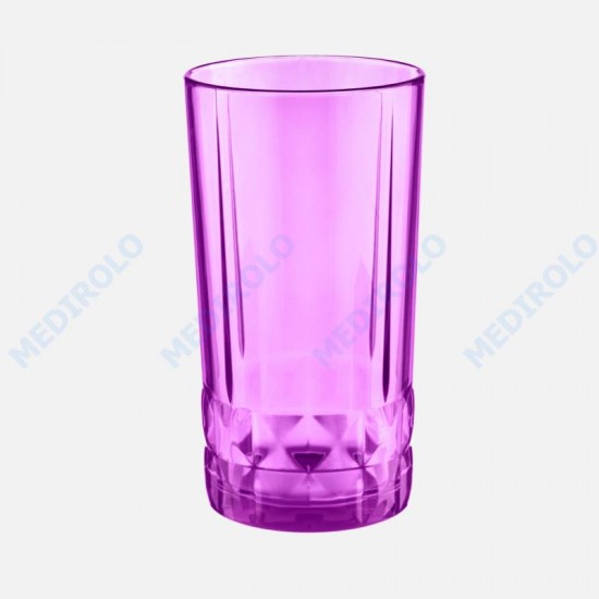 CAIXA C/ 6 COPOS SINTRA LISO ALTO 500ml ROSA