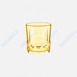 CAIXA C/ 6 COPOS SINTRA LISO BAIXO 400 AMARELO