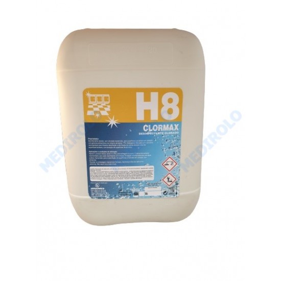 H8 CLORMAX DETERGENTE CLORADO 10L