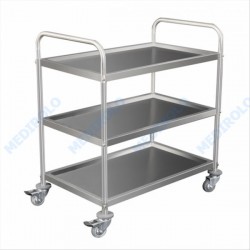 CARRO FOOD SERVICE INOX 3 NIVEIS CARRO FOOD SERVICE INOX 3 NIVEIS