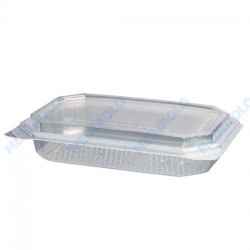 EMBALAGEM REUTILIZÁVEL RETANGULAR C/ TAMPA 223X150X48 1/2D - PACK 50 UN. EMBALAGEM REUTILIZÁVEL RETANGULAR C/ TAMPA 223X150X48 1/2D - PACK 50 UN.