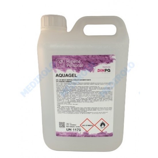 GEL DE MÃOS HIDROALCOOLICO 5L GEL DE MÃOS HIDROALCOOLICO 5L