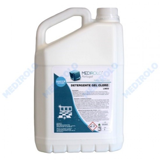 DETERGENTE GEL CLORO LIMÃO MEDIROLO® 5 L