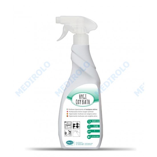 DET. HIGIENIZANTE C/ PULV. HYGI OXI BATH 750 ML