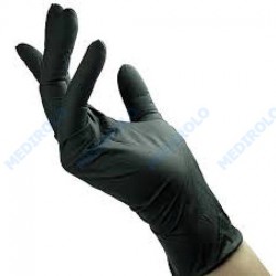 LUVAS PRETAS NITRILO EXTRA ESPESSURA S - EMB. C/ 100 UN. LUVAS PRETAS NITRILO EXTRA ESPESSURA S - EMB. C/ 100 UN.
