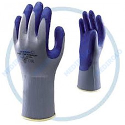 LUVA NYLON REVESTIDA LATEX SHOWA 341 7/M -  PAR LUVA NYLON REVESTIDA LATEX SHOWA 341 7/M -  PAR