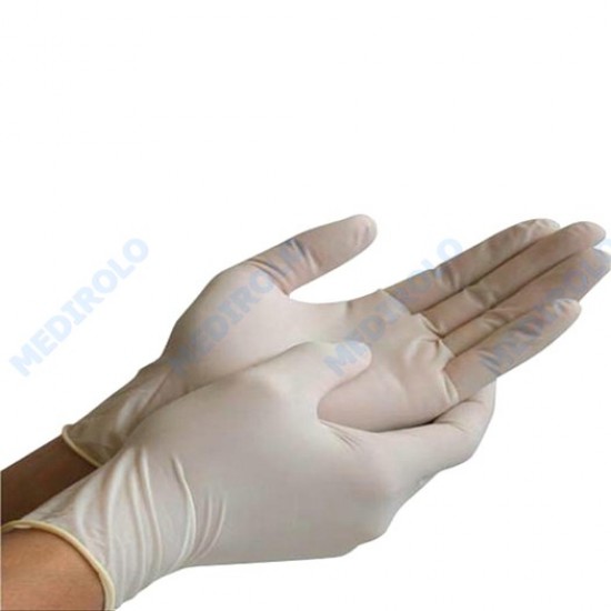 LUVAS LATEX S/ PÓ S - EMB. C/ 100 UN. LUVAS LATEX S/ PÓ S - EMB. C/ 100 UN.