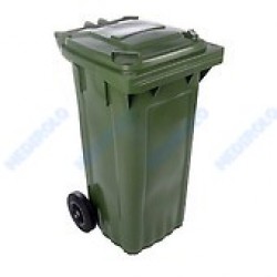 CONTENTOR VERDE 120L C/ RODAS CONTENTOR VERDE 120L C/ RODAS