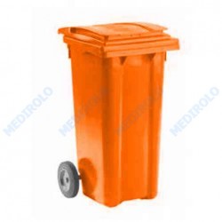 CONTENTOR LARANJA 240L C/ RODAS CONTENTOR LARANJA 240L C/ RODAS