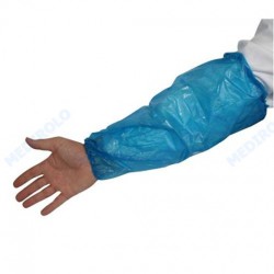 MANGUITOS C/ ELÁSTICO 36CM AZUL (EMB. 100UN.)