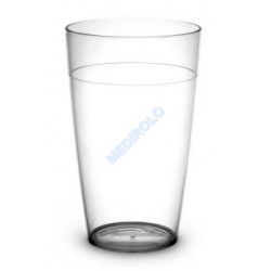 CAIXA C/ 12 COPOS ECO 33CL POLICARBONATO TRANSPARENTE
