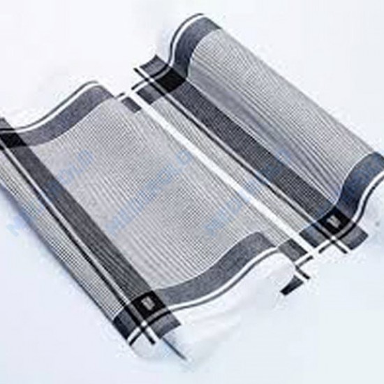 PANO ALGODÃO VINTAGE ROLO PRETO 40X64