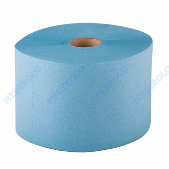 ROLO INDUSTRIAL AZUL FOLHA TRIPLA  MAXI  (2UN)