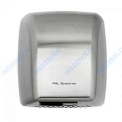 SECADOR DE MÃOS INOX SATINADO 2100W SECADOR DE MÃOS INOX SATINADO 2100W