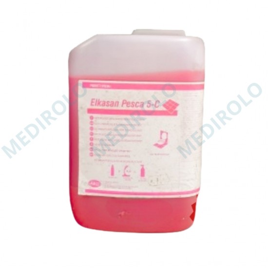 ELKASAN 5C - DET. DESINCR. ABRILH. DESINF. 5L ELKASAN 5C - DET. DESINCR. ABRILH. DESINF. 5L