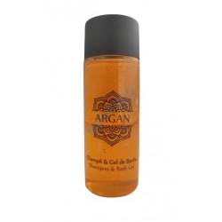 ARGAN - CHAMPÔ & GEL 30 ML - CX. 525 UN. ARGAN - CHAMPÔ & GEL 30 ML - CX. 525 UN.