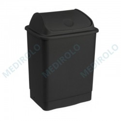 BALDE PRETO C/TAMPA BASC. PRETA 26L