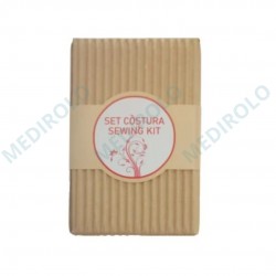 KIT DE COSTURA - CAIXA CARTÃO KRAFT CANELADO - CX 500 UN