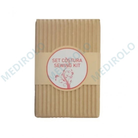 KIT DE COSTURA - CAIXA CARTÃO KRAFT CANELADO - CX 500 UN KIT DE COSTURA - CAIXA CARTÃO KRAFT CANELADO - CX 500 UN
