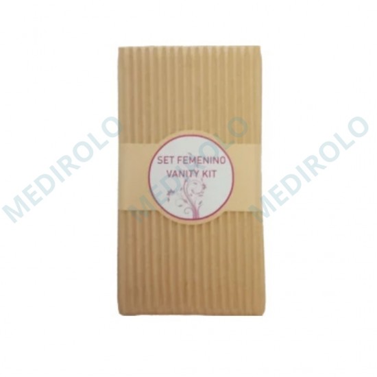 KIT VANITY - CAIXA CARTÃO KRAFT CANELADO- CX 500 UN KIT VANITY - CAIXA CARTÃO KRAFT CANELADO- CX 500 UN