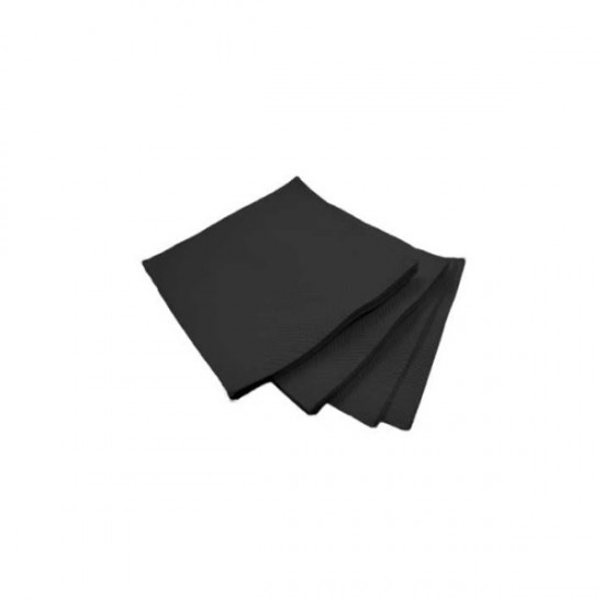 GUARDANAPOS 22X22 2F PRETO CX 30M