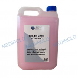 GEL MÃOS MORANGO 5L