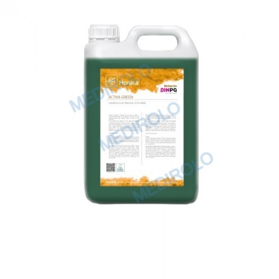 DET. LOIÇA MANUAL ULTRA CONCENTRADO ECOLÓGICO ACTIVA GREEN 5L