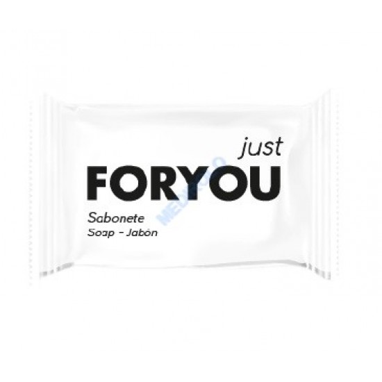 JUST FOR YOU - SABONETE FLOW PACK 10 GR - CX 1.000 UN.