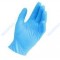 LUVAS NITRILO AZUL M -  EMB. C/ 100 UN.