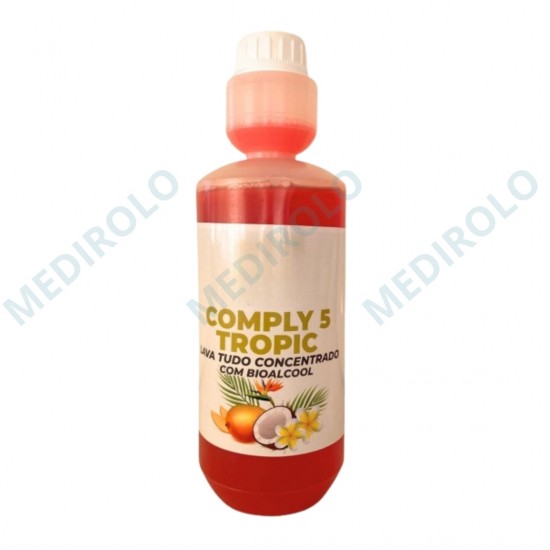 LAVA TUDO CONCENTRADO C/ BIOÁLCOOL TROPIC C/ DOS. 1L