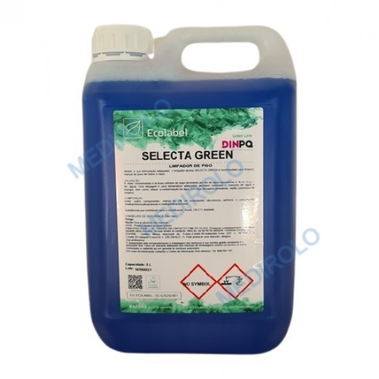 DET. PAVIMENTOS BIOALCOOL, DESENG. HIG.  SELECTA GREEN 5L