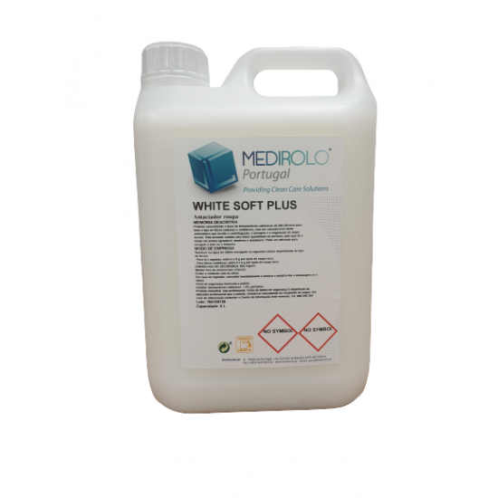AMACIADOR DE ROUPA WHITE SOFT PLUS MEDIROLO® 20L AMACIADOR DE ROUPA WHITE SOFT PLUS MEDIROLO® 20L