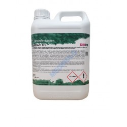DESINFETANTE MULTIUSOS CONC. VIRUCIDA BACTERICIDA FUNGICIDA DESINBAC TOL 5L DESINFETANTE MULTIUSOS CONC. VIRUCIDA BACTERICIDA FUNGICIDA DESINBAC TOL 5L