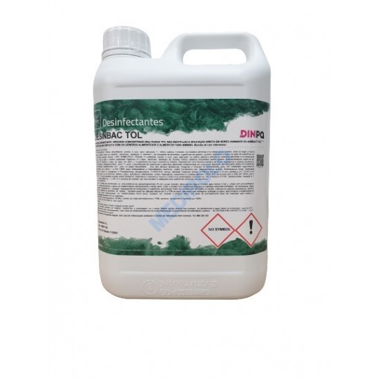 DESINFETANTE MULTIUSOS CONC. VIRUCIDA BACTERICIDA FUNGICIDA DESINBAC TOL 5L