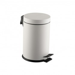 PAPELEIRA PEDAL EPOXI BRANCA 12L