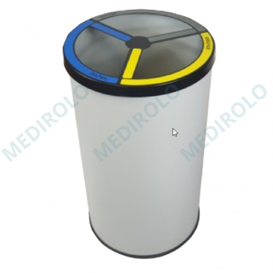 BALDE RECICLAGEM TRISELETIVO 150L